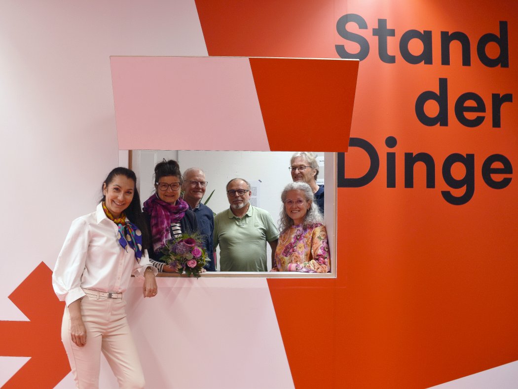 Zuhörkiosk im Messepark