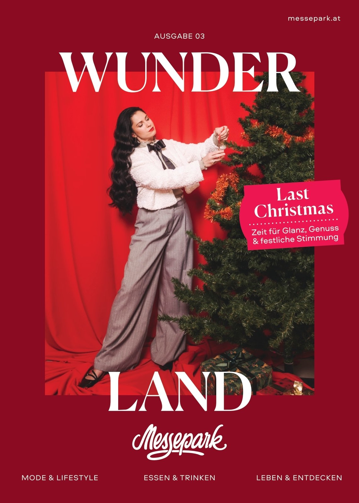 Cover Messepark Magazin "Wunderland" Ausgabe 03